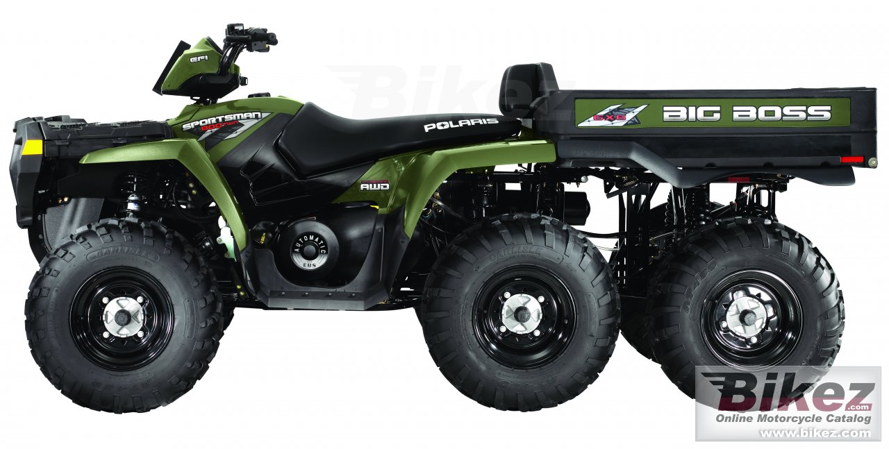 Big Polaris sportsman big boss 6x6 800 picture and wallpaper from Bikez.com